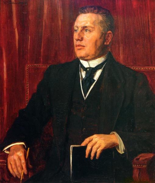 Karl Haberstock by Wilhelm Trübner