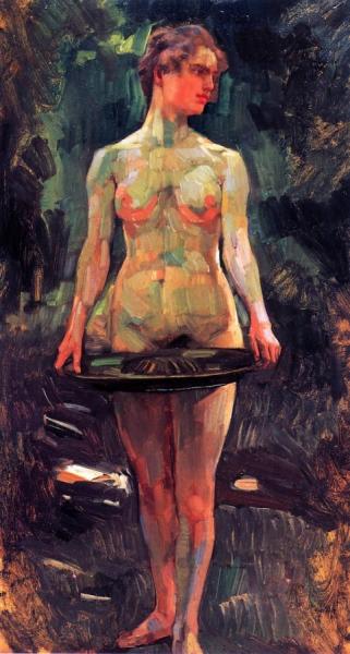 Pomona by Wilhelm Trübner