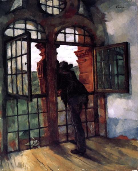 View From Heidelberg Castle by Wilhelm Trübner