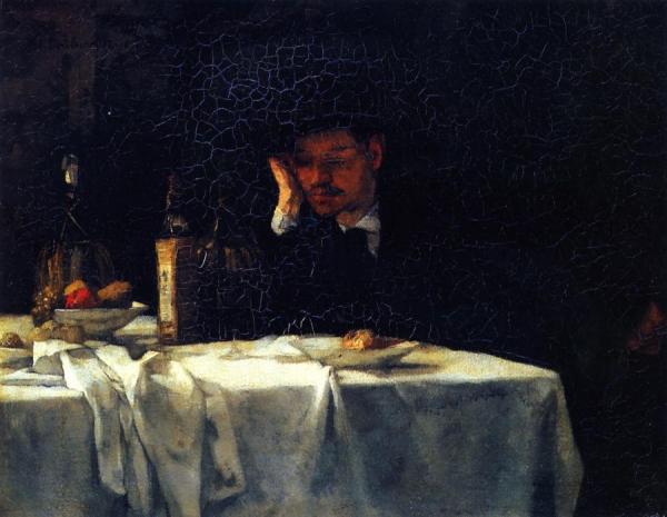 When Romans Wine by Wilhelm Trübner Oil Painting Reproductions