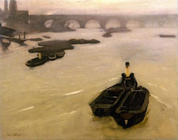 The Thames In London by Willam Arnold Witsen