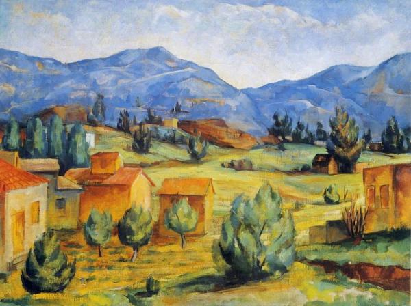 Santa Fe Landscape by Willard Ayer Nash