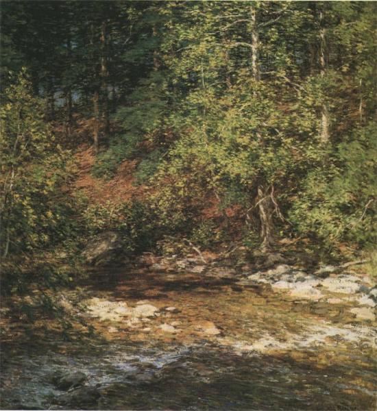 Blow Me Down by Willard Leroy Metcalf