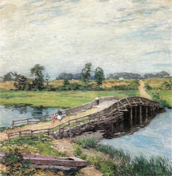 Bow Bridge by Willard Leroy Metcalf