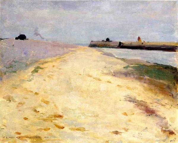 By The Shore, Walberswick by Willard Leroy Metcalf