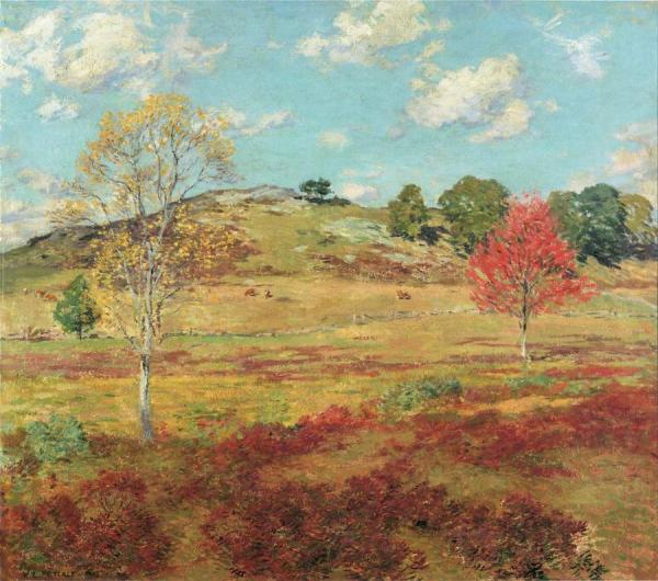 Early Autumn by Willard Leroy Metcalf