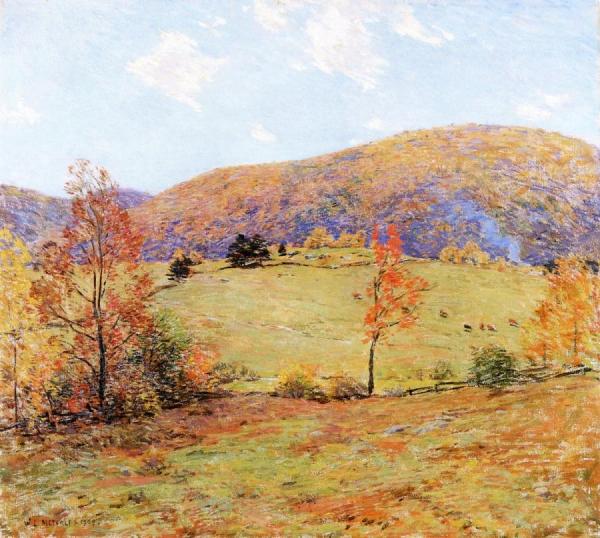Early Fall, New England by Willard Leroy Metcalf