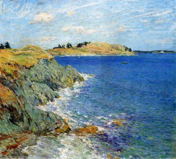 Ebbing Tide, Version Two by Willard Leroy Metcalf