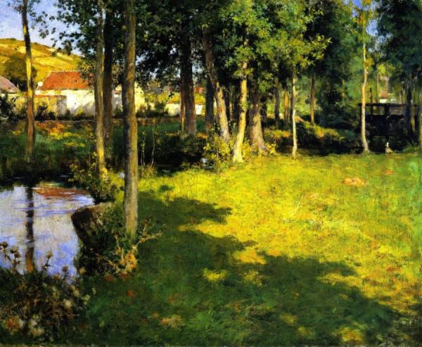 Giverny by Willard Leroy Metcalf