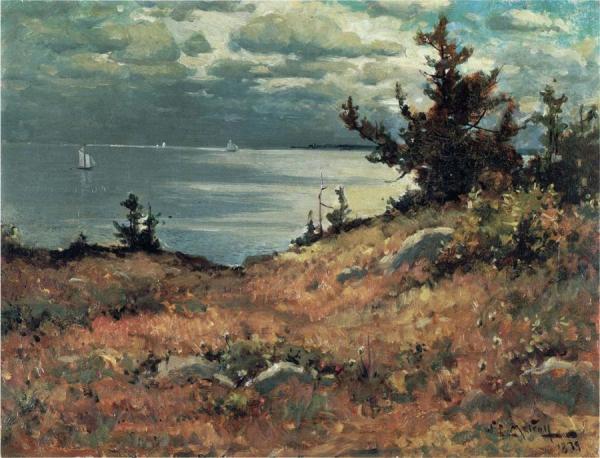 Great Diamond Island by Willard Leroy Metcalf