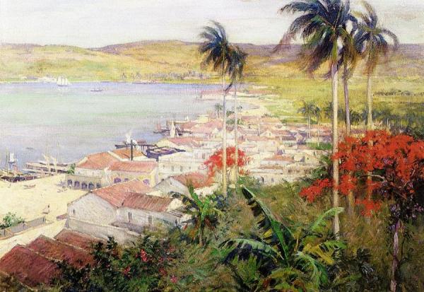 Havana Harbor by Willard Leroy Metcalf
