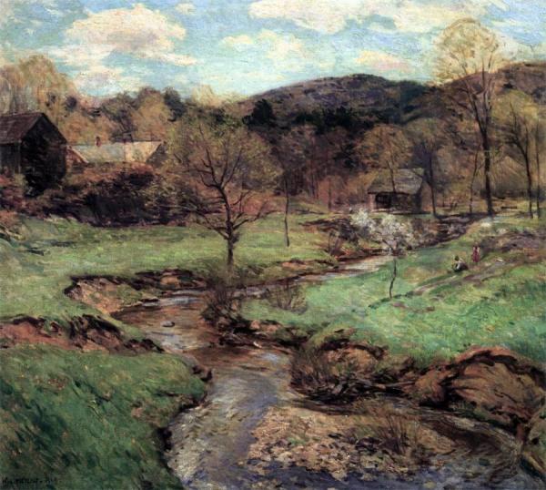 Joyous Maytime by Willard Leroy Metcalf