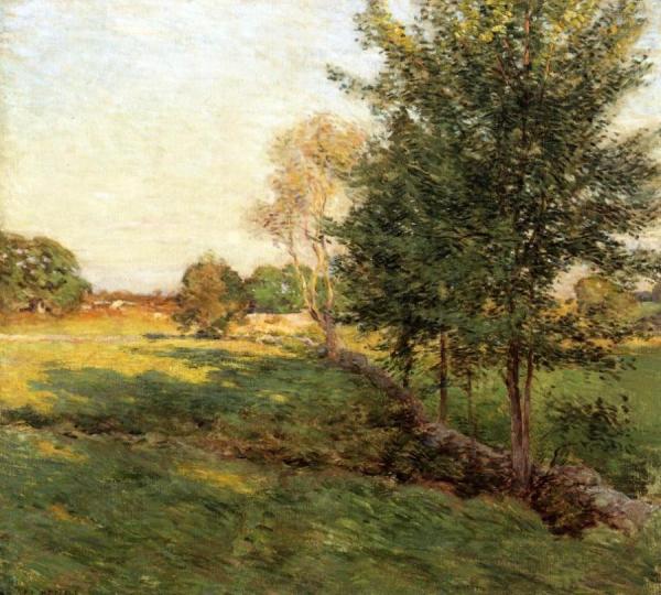 Lenghtening Shadows by Willard Leroy Metcalf