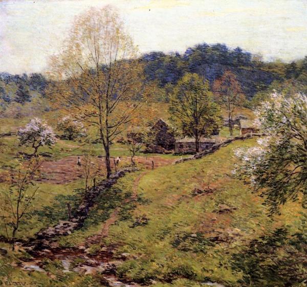 Maytime by Willard Leroy Metcalf