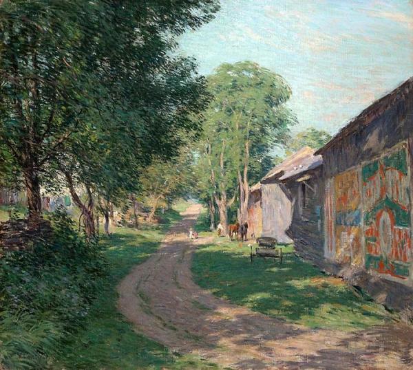 Midsummer Shadows by Willard Leroy Metcalf