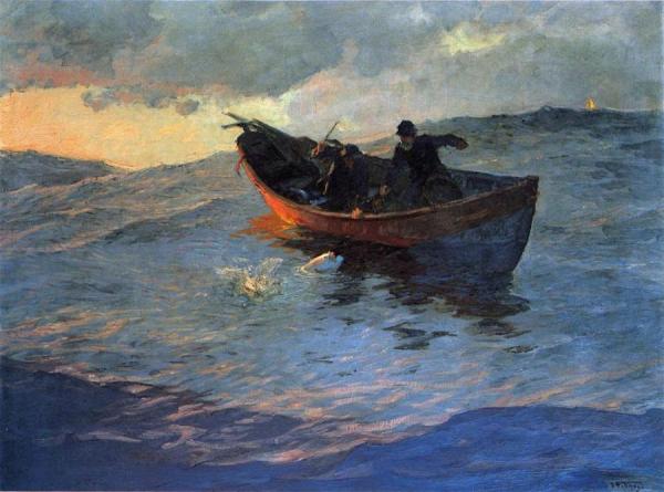 On The Suffolk Coast by Willard Leroy Metcalf