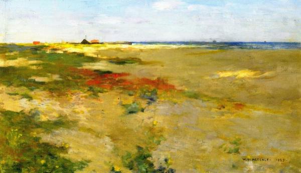 Willard Leroy Metcalf On The Suffolk Coast