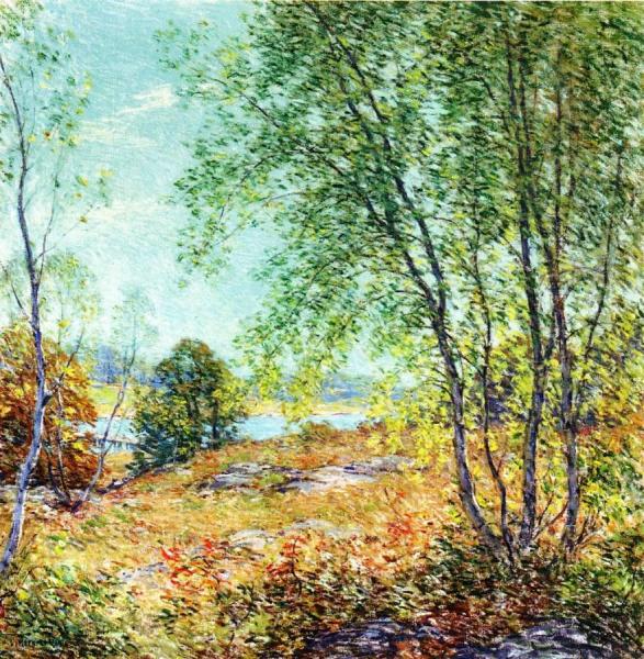 Passing Summer by Willard Leroy Metcalf