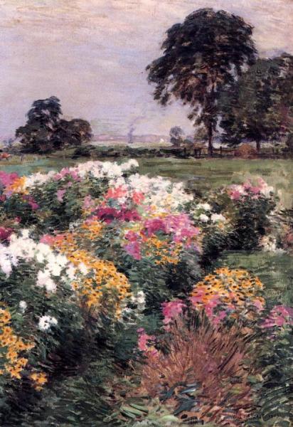 Purple, White And Gold by Willard Leroy Metcalf