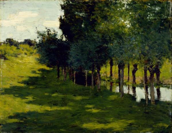 Sunlight And Shadow by Willard Leroy Metcalf