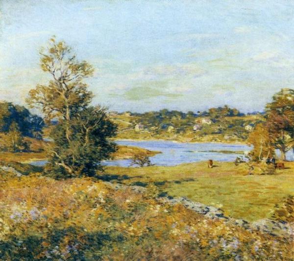 The Breath Of Autumn (waterford, Connecticut) by Willard Leroy Metcalf