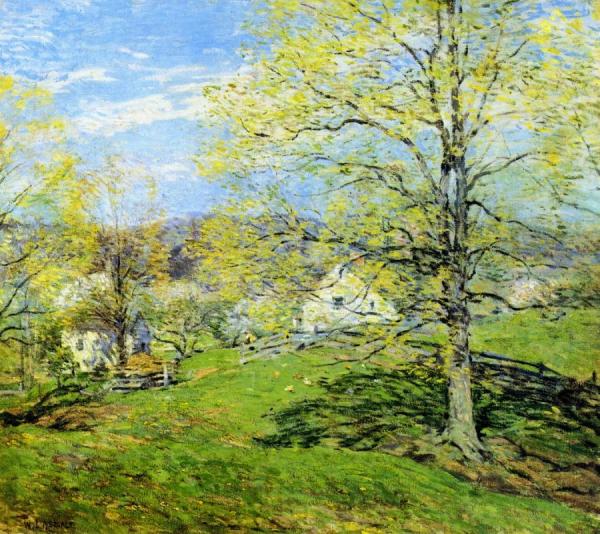 The Breath Of Spring by Willard Leroy Metcalf