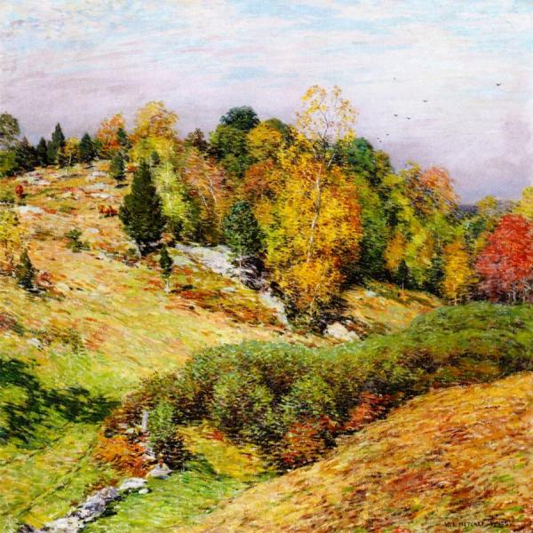 The Passing Glory by Willard Leroy Metcalf