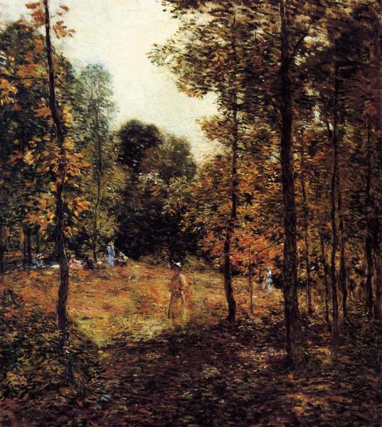The Picnic by Willard Leroy Metcalf