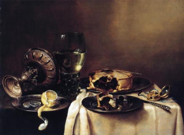 A Still Life by Willem Claesz Heda