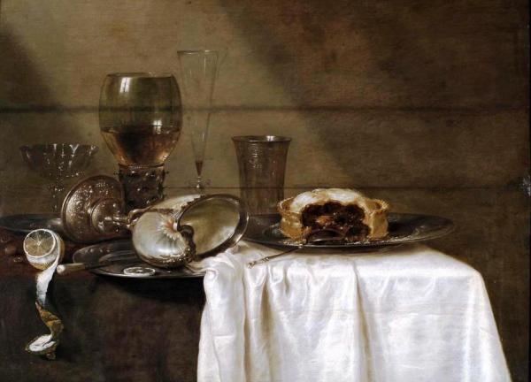 La Tourte Au Cassis by Willem Claesz Heda