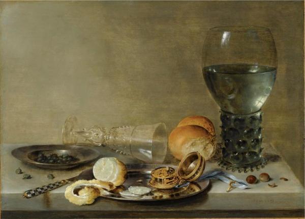 Still Life Of A Roemer And A Façon De De Venie, Etc. by Willem Claesz Heda