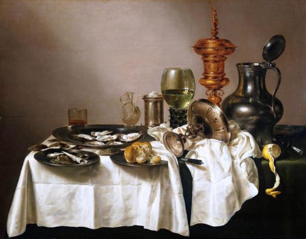 Still Life With Gilt Goblet by Willem Claesz Heda