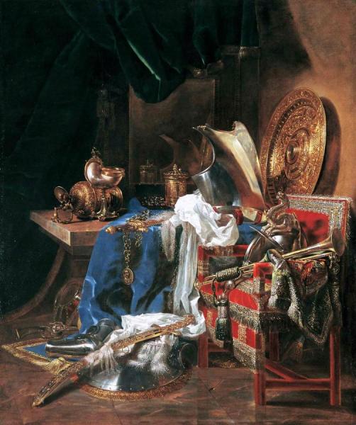 Arms And Armors by Willem Kalf