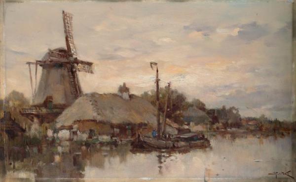 Willem Koekkoek Mill On The Laan