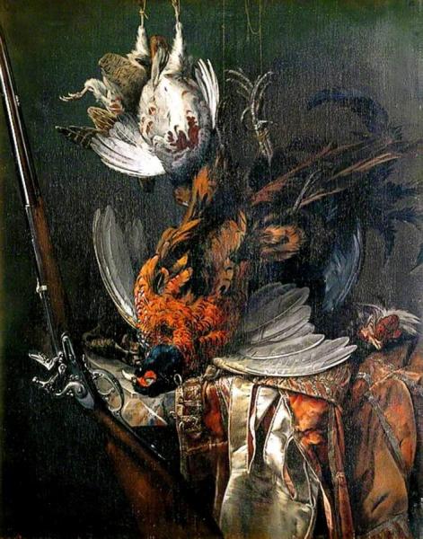 Still Life With Dead Game by Willem Van Aelst Oil Painting Reproductions