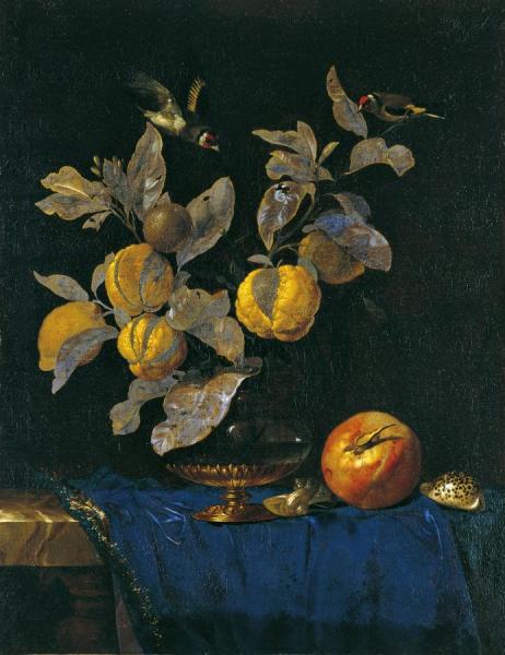 Still-life With Fruit by Willem Van Aelst