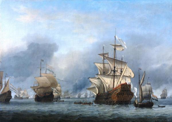 Willem Van De Velde The Younger The Captureof The 'royal Prince', 13 June 1666