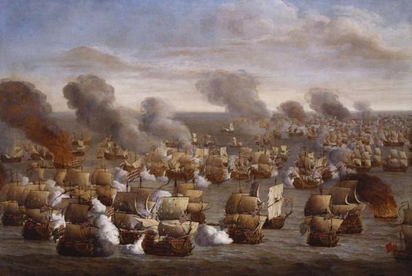 Willem Van Der Velde The Elder The Battle Of The Texel (kijkuin), 21 August 1673
