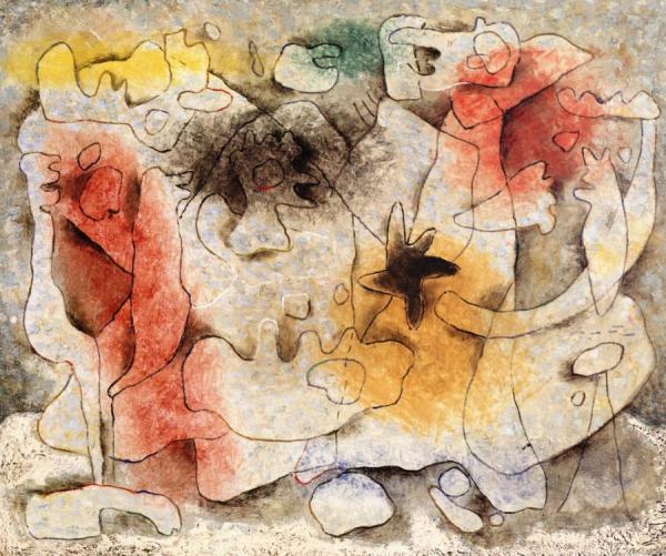 Talk V by Willi Baumeister