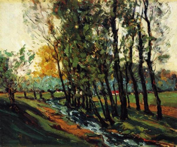 French Landscape by William A. Harper Oil Painting Reproductions