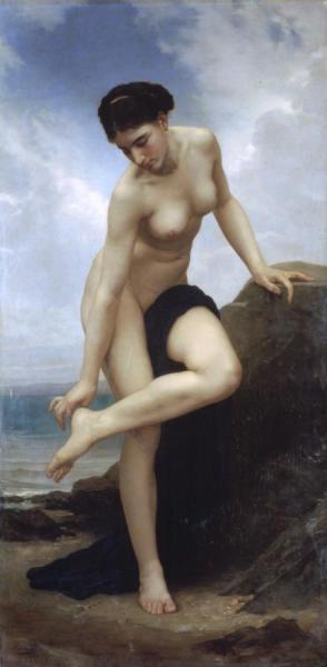After The Bath, 1875 by William Adolphe Bouguereau