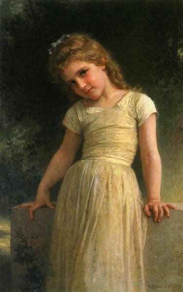 Elpieglerie by William Adolphe Bouguereau