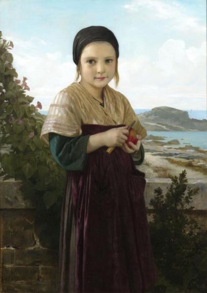 Jeannie by William Adolphe Bouguereau