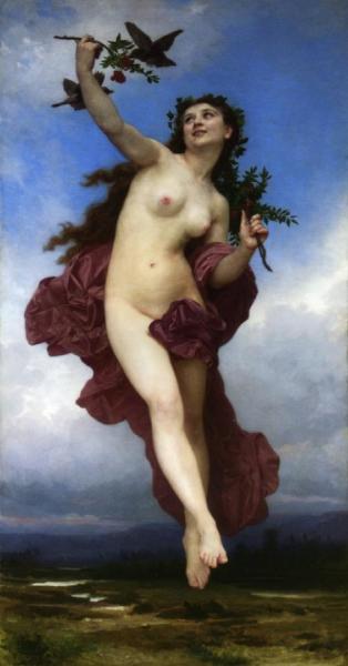 Le Jour by William Adolphe Bouguereau