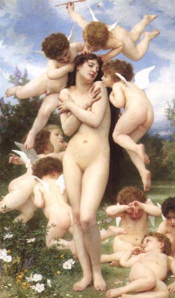 Le Printemps by William Adolphe Bouguereau