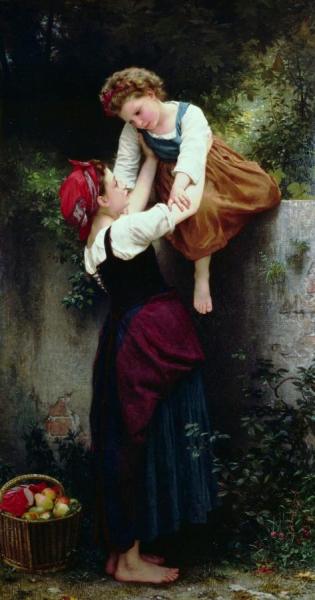 Little Thieves by William Adolphe Bouguereau