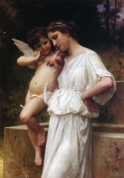 Love's Scerets by William Adolphe Bouguereau