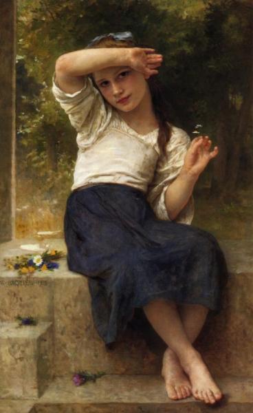 Marguerite by William Adolphe Bouguereau