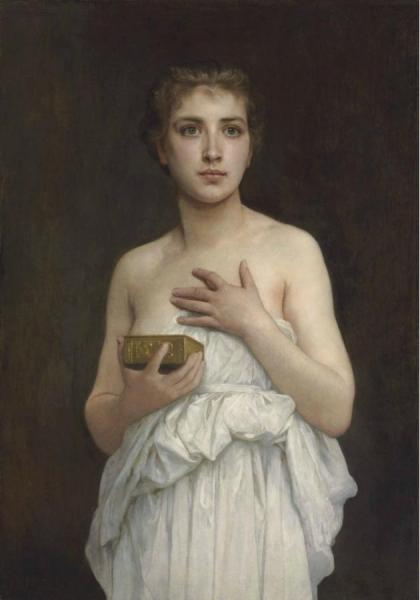 Pandora by William Adolphe Bouguereau