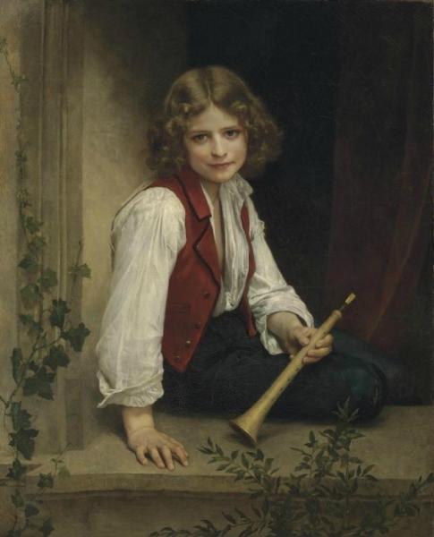 Pifferaro by William Adolphe Bouguereau